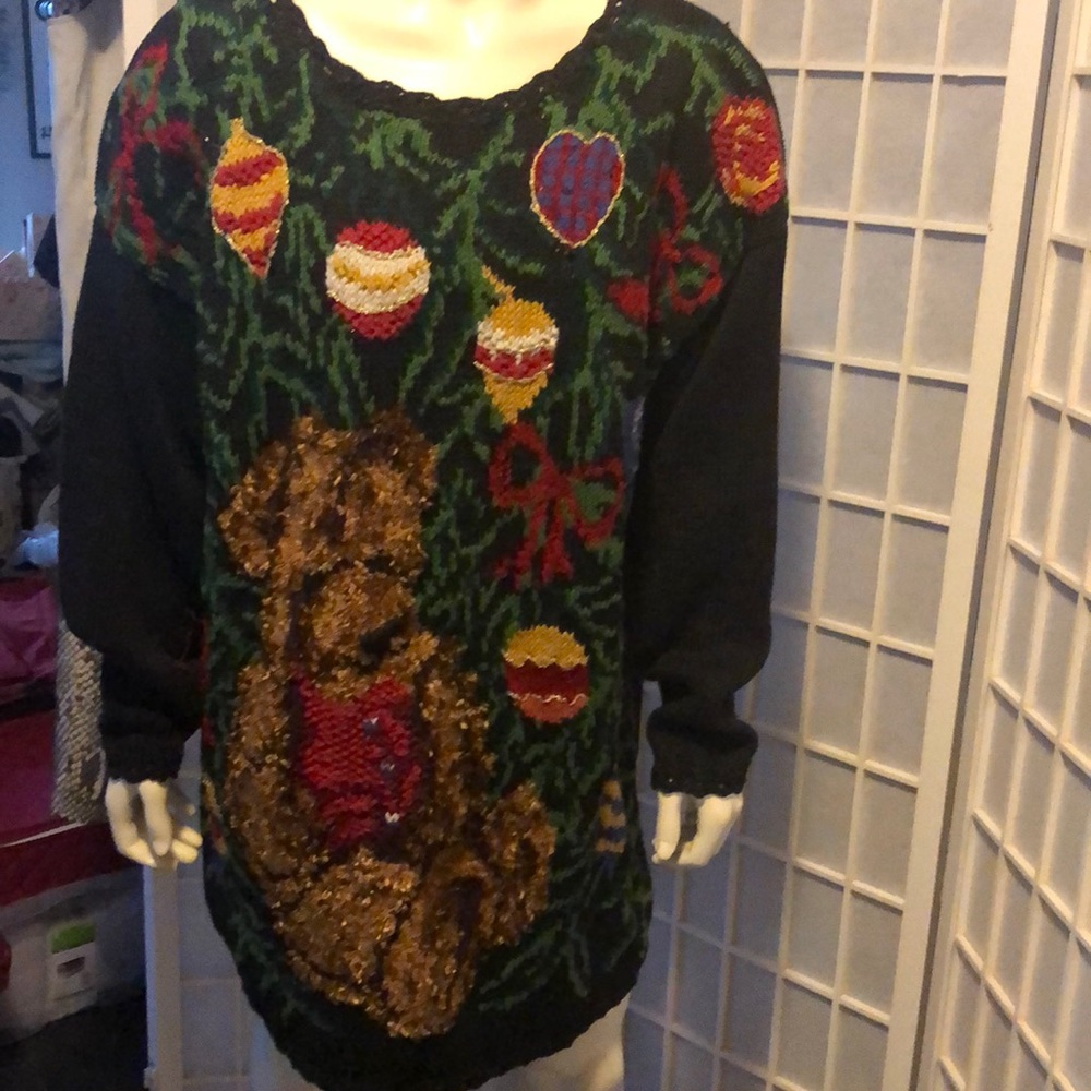SALE 💥💥💥 Vintage XL Xmas Teddy Bear Sweater